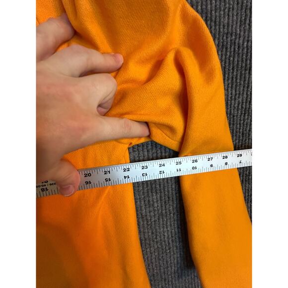 Sag Harbor Women's 14 Wool Blazer Jacket UT Orange Single Button Lined Career - Picture 7 of 8